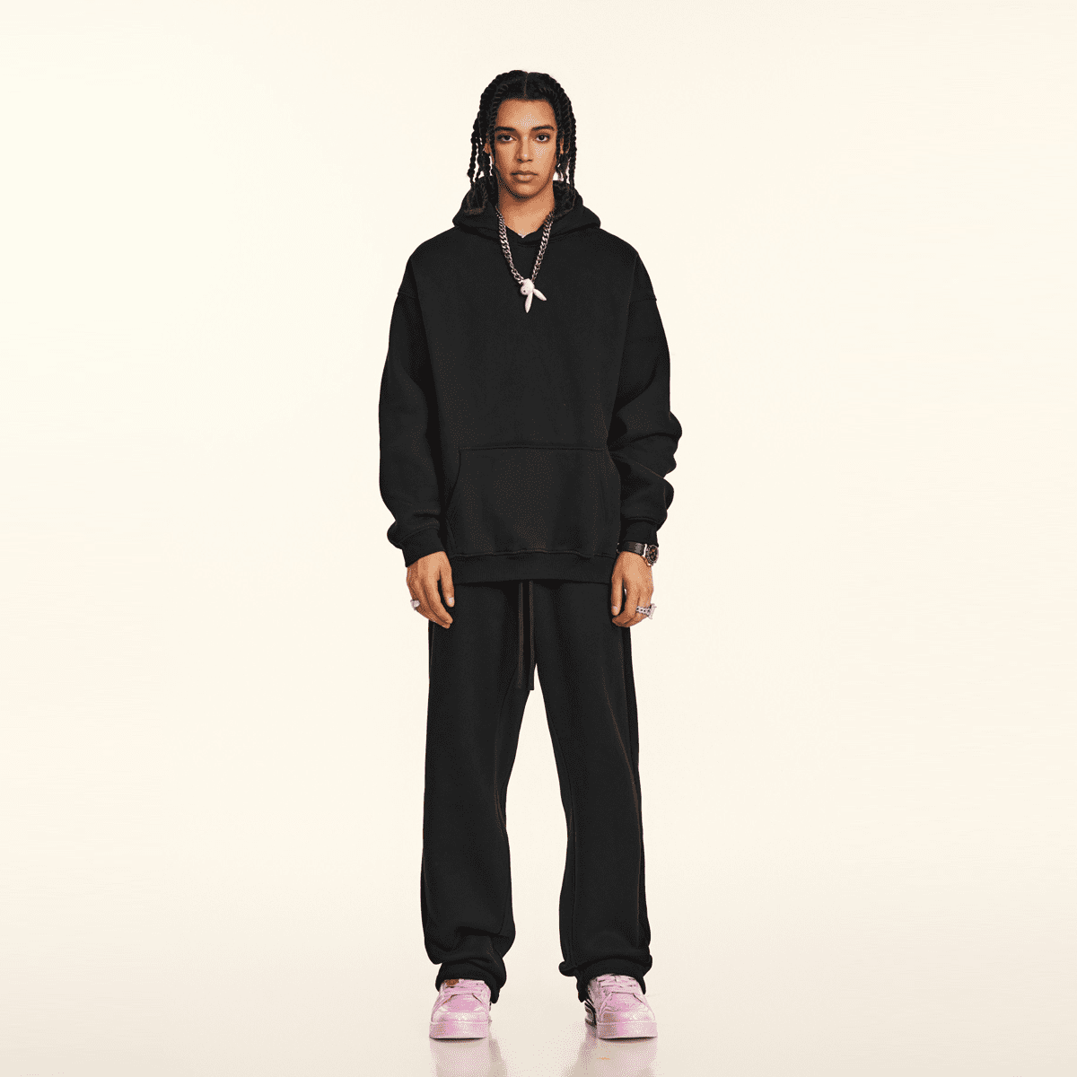 Unisex Heavyweight Fleece Pullover Hoodie (380GSM)