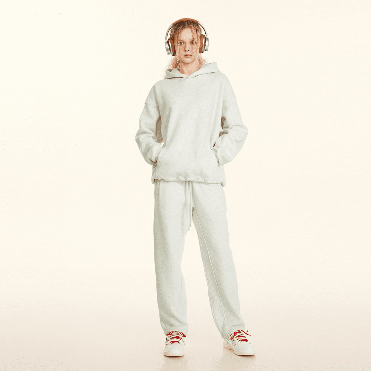 Unisex Heavyweight Fleece Pullover Hoodie (380GSM)