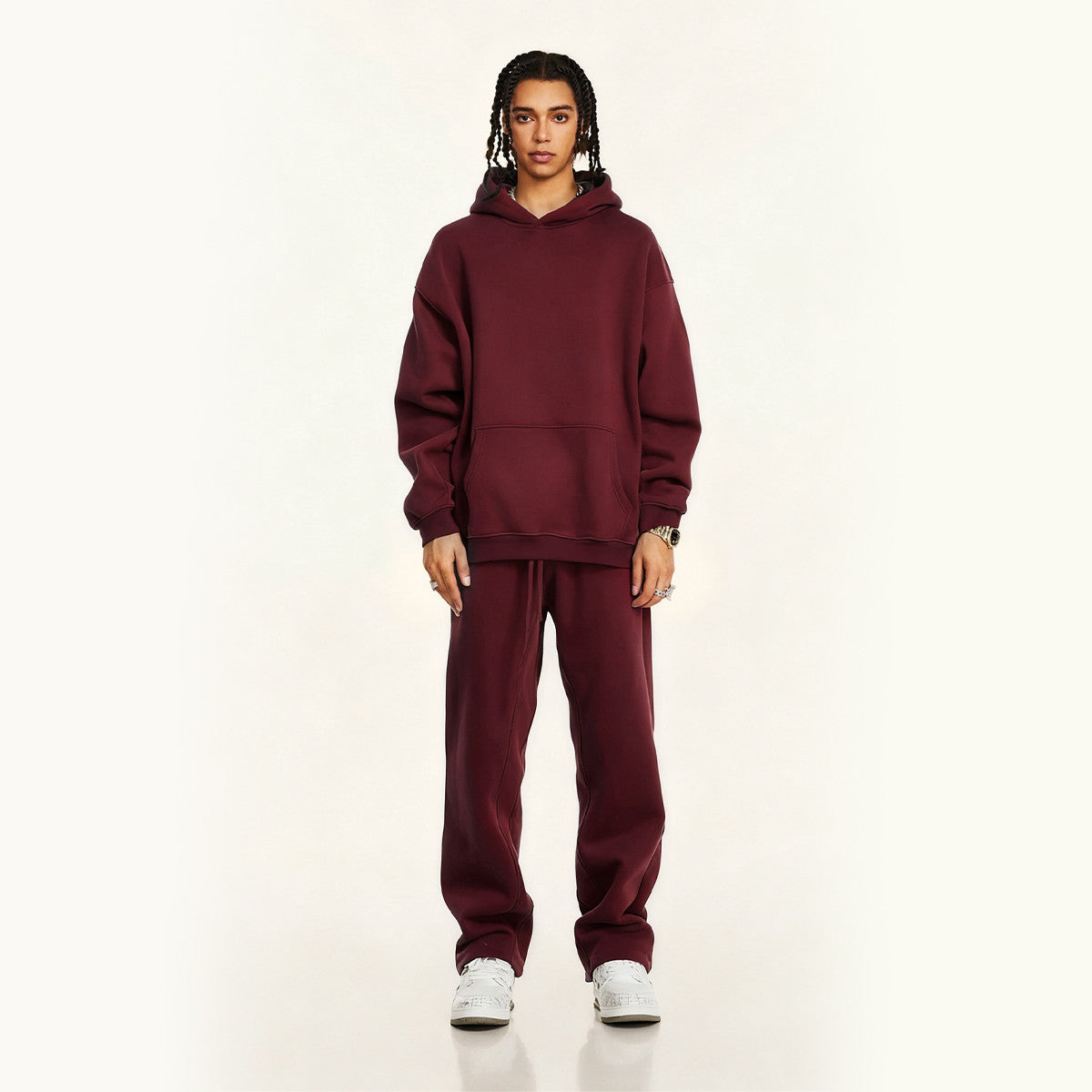 Unisex Heavyweight Fleece Pullover Hoodie (380GSM)