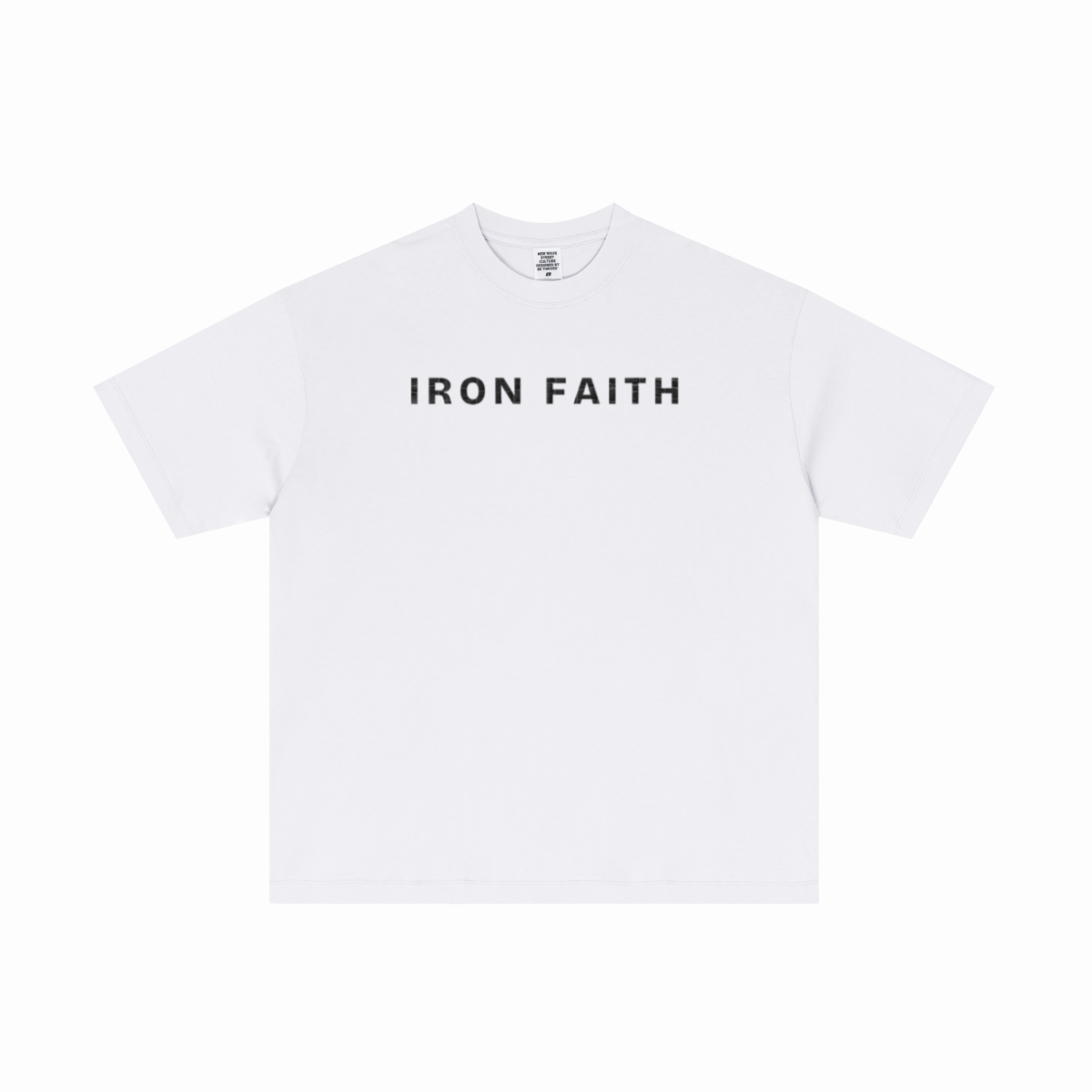 180GSM Women's Low-Shrink Skin-Friendly Lightweight T-shirt White