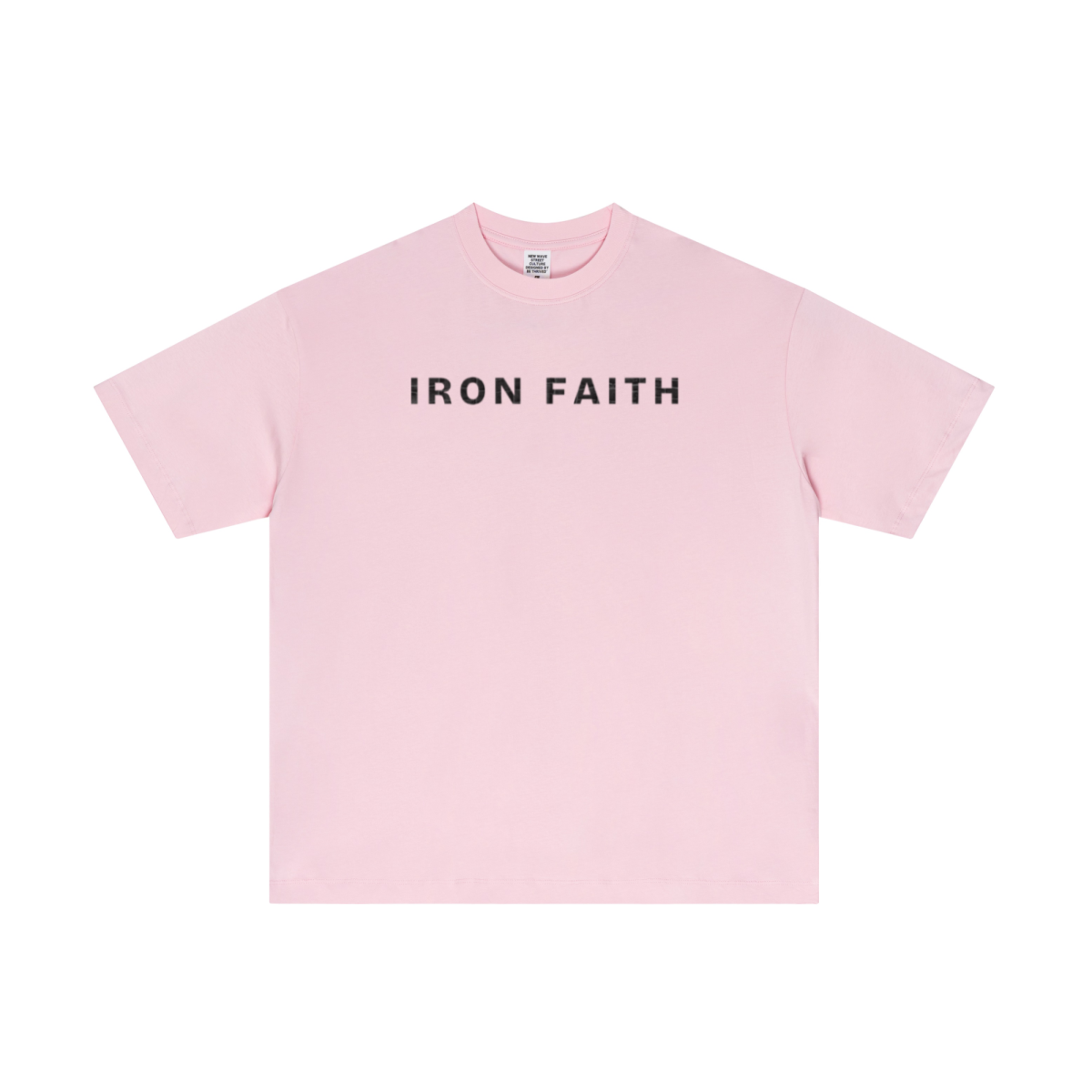 180GSM Women's Low-Shrink Skin-Friendly Lightweight T-shirt  Light pink