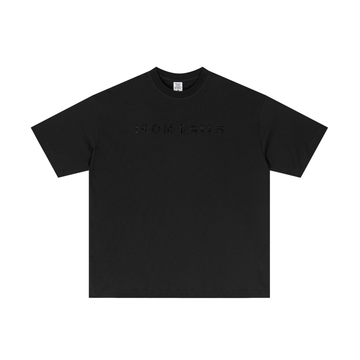 180GSM Women's Low-Shrink Skin-Friendly Lightweight T-shirt Black