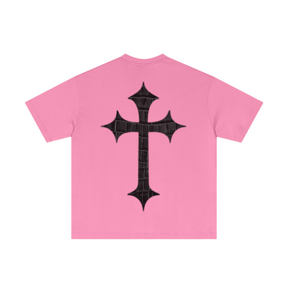 180GSM Women's Low-Shrink Skin-Friendly Lightweight T-shirt Pink