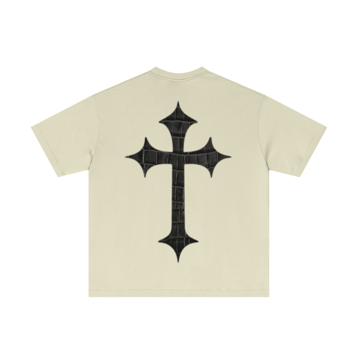 180GSM Women's Low-Shrink Skin-Friendly Lightweight T-shirt Beige