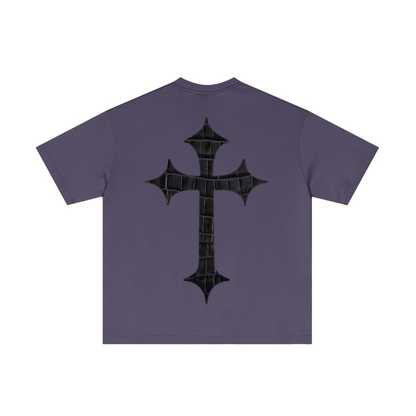 180GSM Women's Low-Shrink Skin-Friendly Lightweight T-shirt Purple