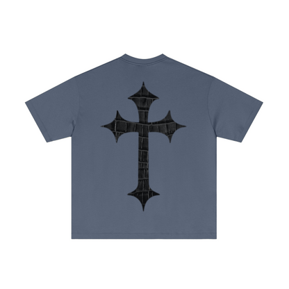 180GSM Women's Low-Shrink Skin-Friendly Lightweight T-shirt Navy blue